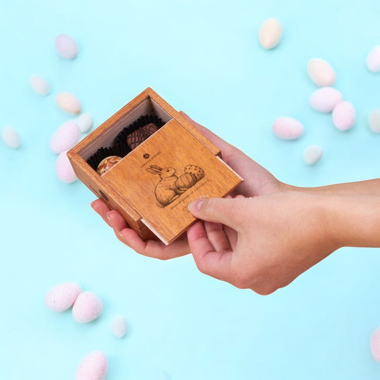 Easter Elegance Mini Pralinen - Ostergeschenk