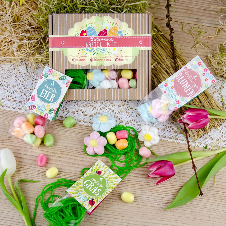Osternest Bastel Kit Box Geschenkset Ostern