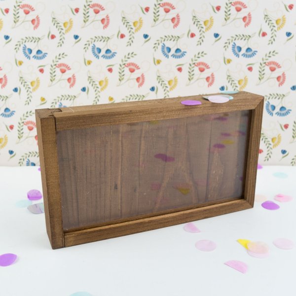 Geldscheinbox aus Holz