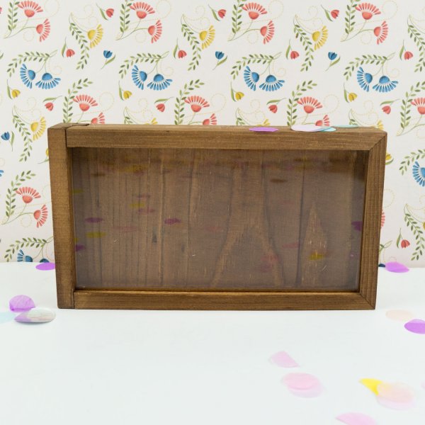 Geldscheinbox aus Holz