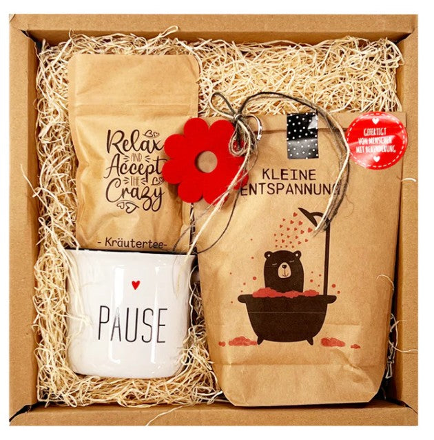 Geschenkbox - Entspannung für gemütliche Stunden