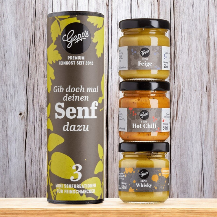 Gib doch mal deinen Senf dazu! Geschenk-Set