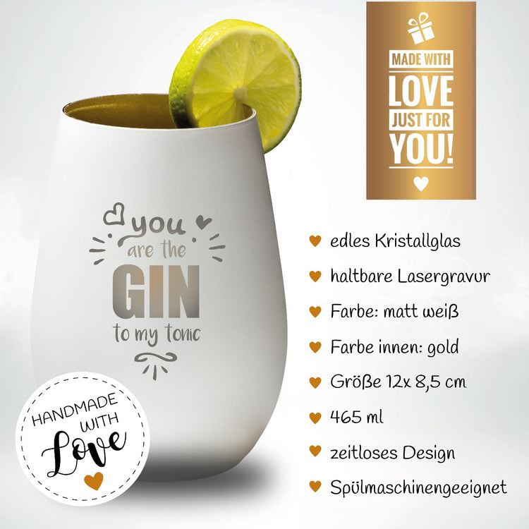 Ginglas - you are the GIN to my Tonic