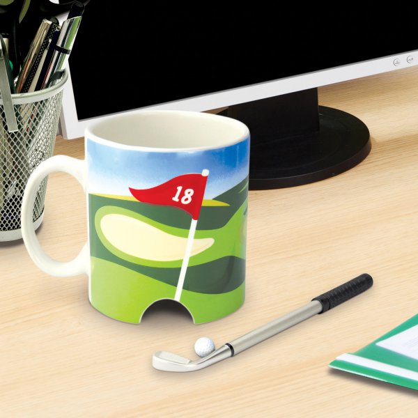 Kaffeebecher Golf