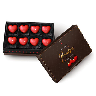 Heart-Shaped Bonbon Candle Light