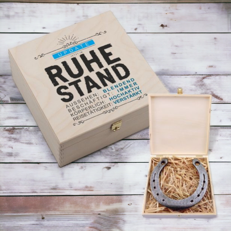Hufeisen-Box Update - Jetzt im Ruhestand