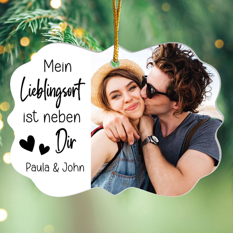 Acrylanhänger Mein Lieblingsort