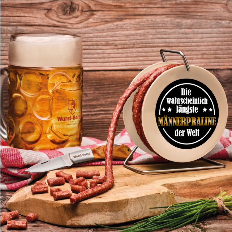 Salami-Kabeltrommel Männerpraline
