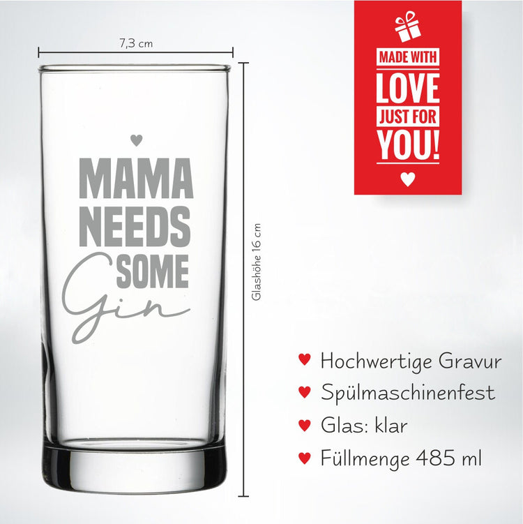 GIN Glas Mama needs some Gin