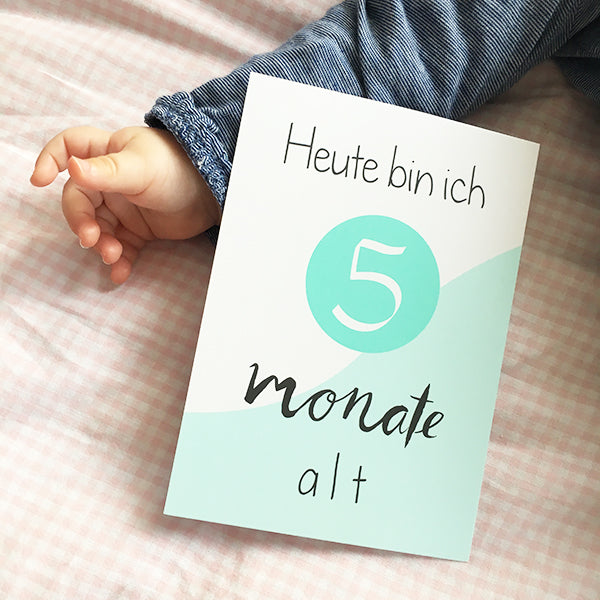 Meilensteinkarten Junior mint