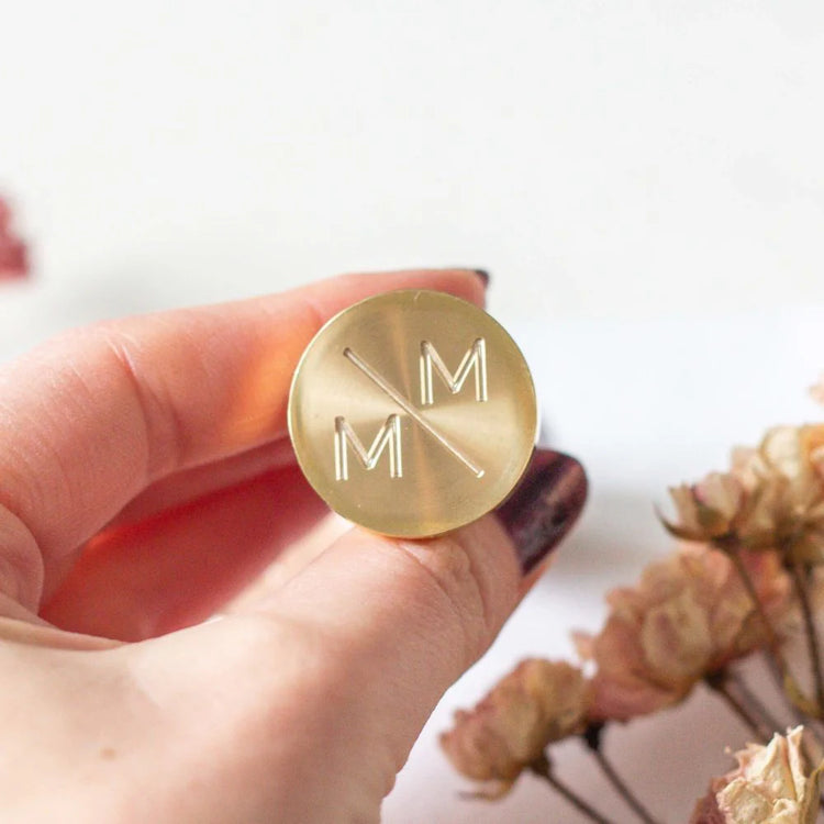 Personalisierbares Siegelstempel Set Marie
