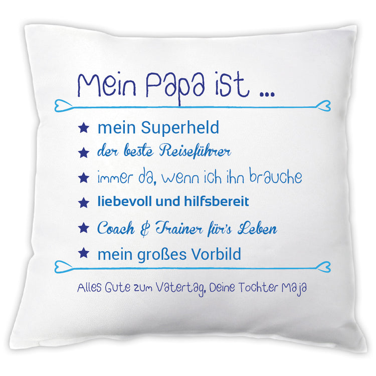 Kissen Mein Papa ist... - personalisiert