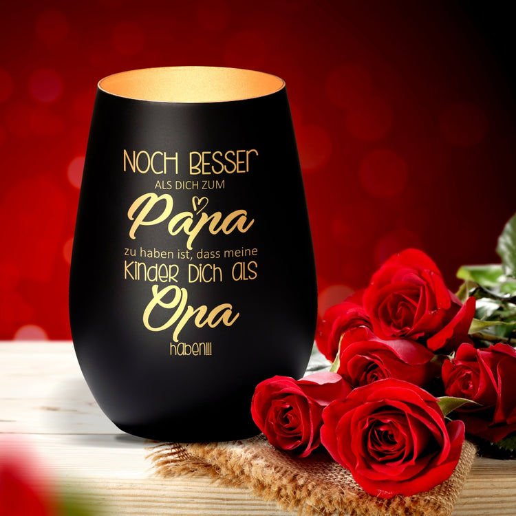 Windlicht Noch Besser Dich zum Papa zu haben…