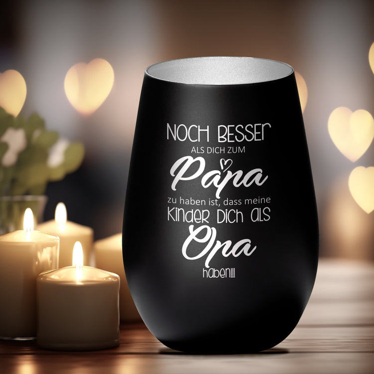 Windlicht Noch Besser Dich zum Papa zu haben…