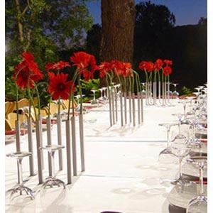 Magnetic Vase 5er-Set silber