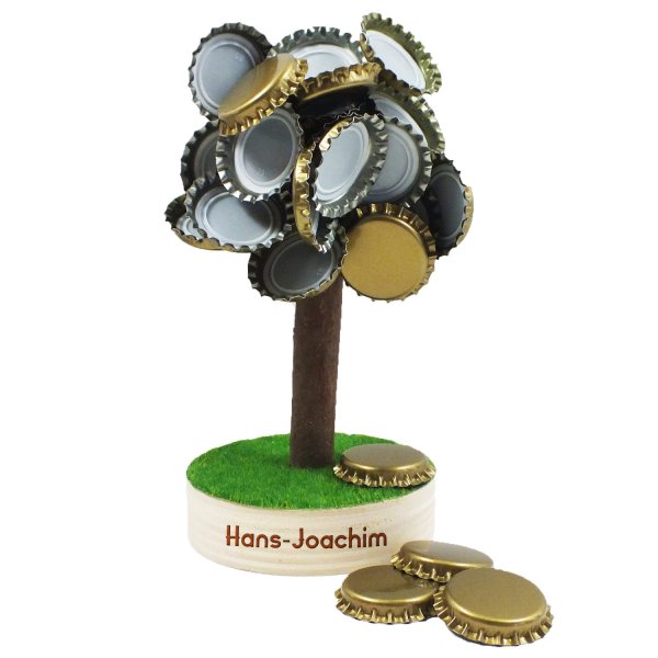 Personalisierbarer Bierbaum  mit Wunschname