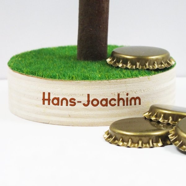 Personalisierbarer Bierbaum  mit Wunschname