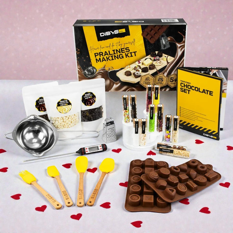 DIY Pralinen Making Kit - Set zum Pralinen Selbermachen