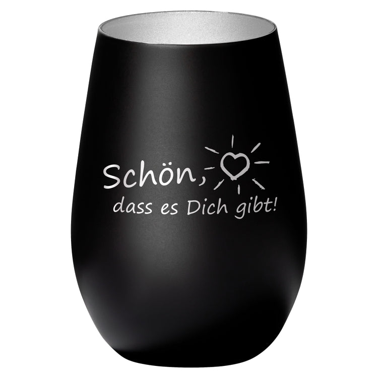 Windlicht Schön, dass es dich gibt!