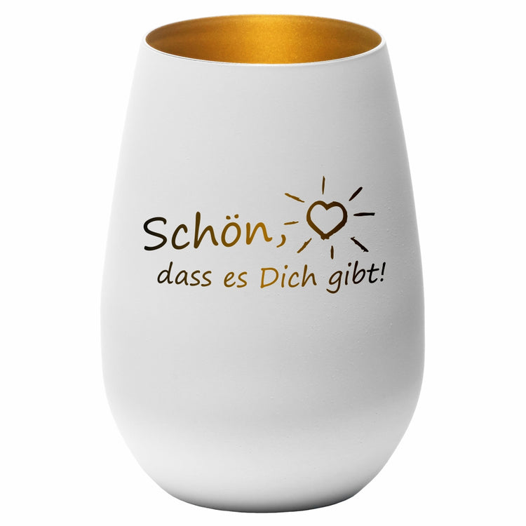 Windlicht Schön, dass es dich gibt!