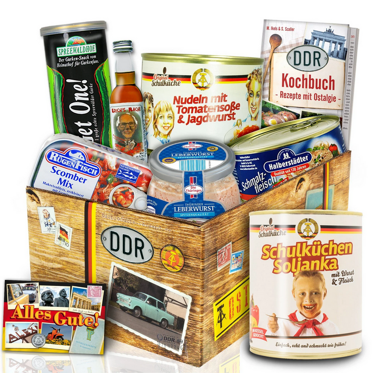 Herzhafte DDR Geschenkbox