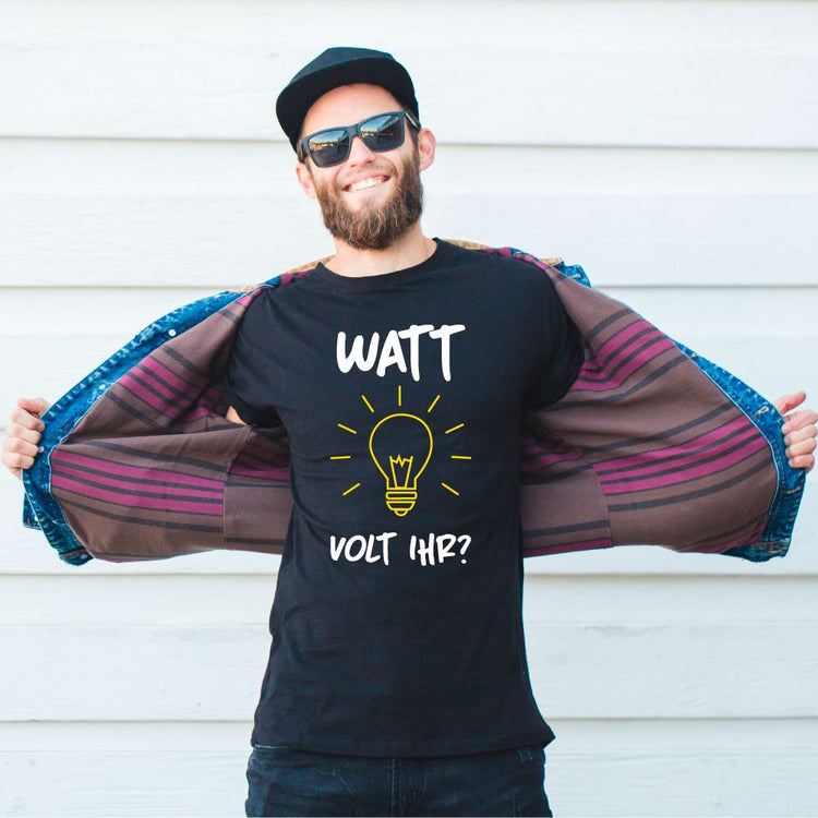 T-Shirt für Handwerker - Watt volt ihr?