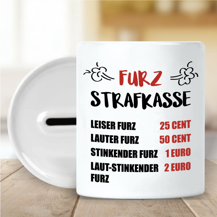 Spardose Furz Strafkasse