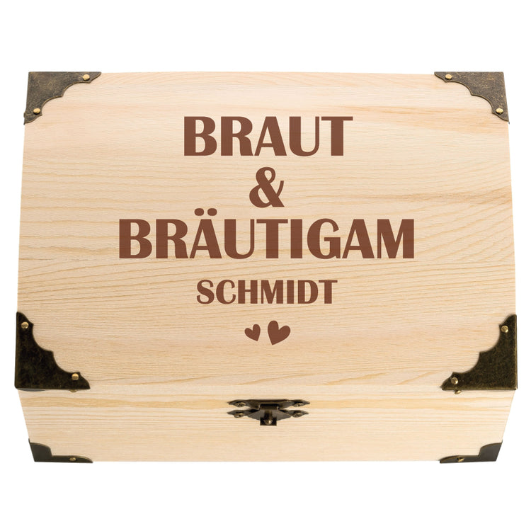 Schatztruhe Braut & Bräutigam