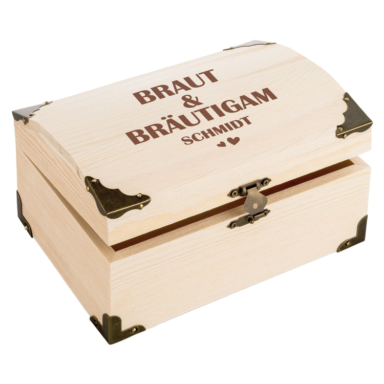Schatztruhe Braut & Bräutigam