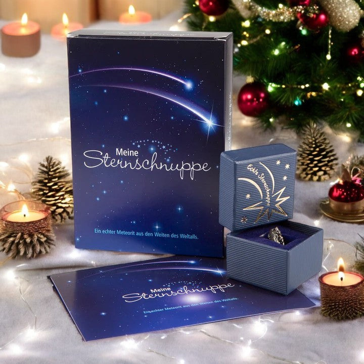Meine Sternschnuppe mit Geschenkbox & Grußkarte