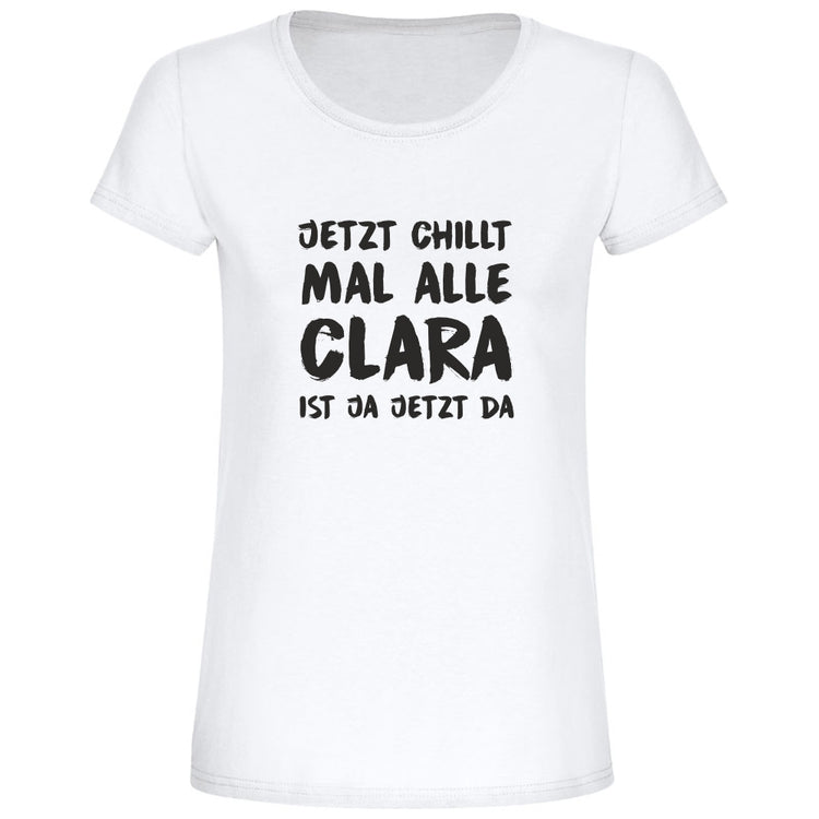 Personalisiertes Damen T-Shirt Jetzt chillt mal alle!