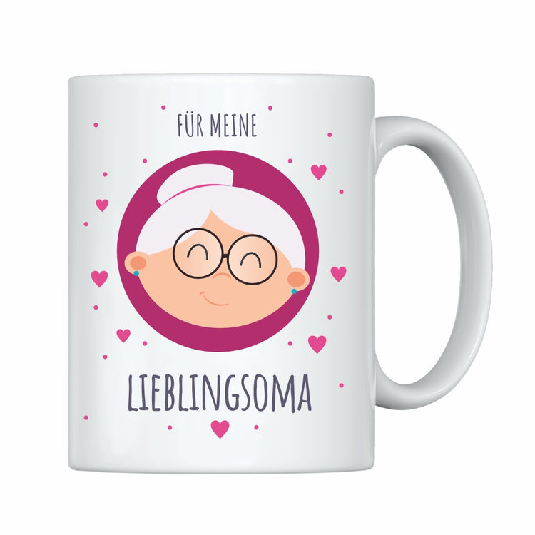 Tassen-Set Für meine Lieblingsoma & Für meinen Lieblingsopa