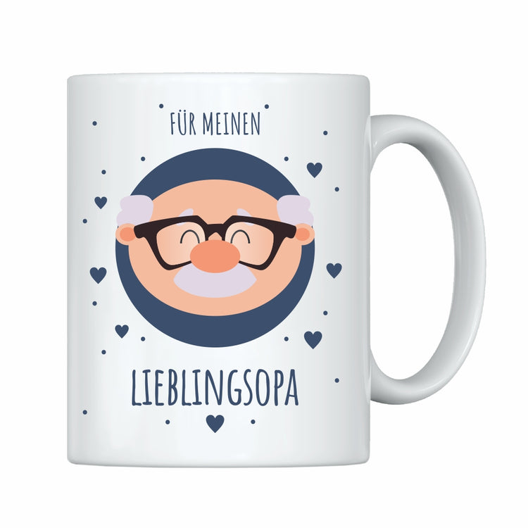 Tassen-Set Für meine Lieblingsoma & Für meinen Lieblingsopa