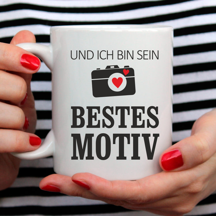Tassen-Set Ich bin ein Fotograf & Und ich bin sein bestes Motiv