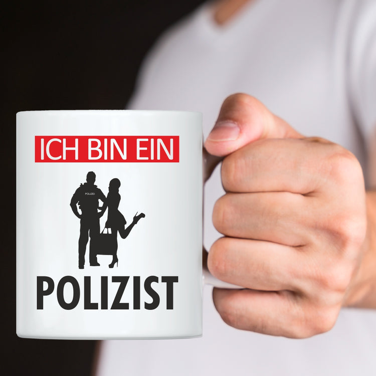 Tassen-Set Ich bin ein Polizist & Und ich bin sein kompliziertester Fall