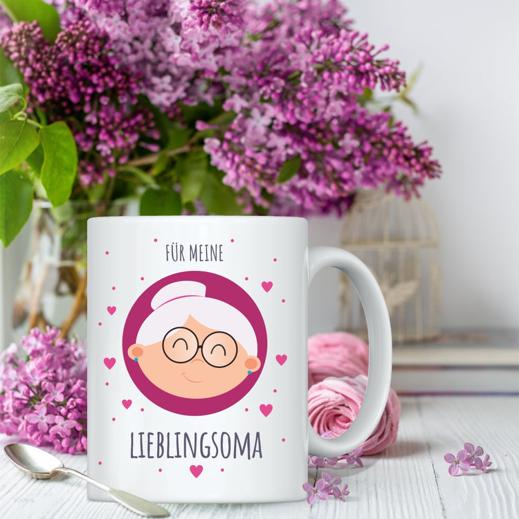 Tassen-Set Für meine Lieblingsoma & Für meinen Lieblingsopa