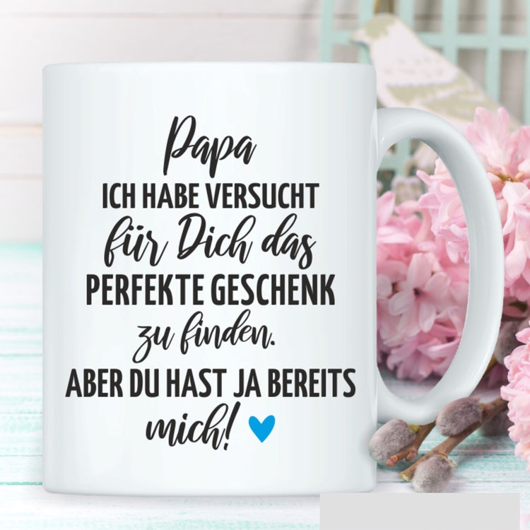 Tasse Papa… das perfekte Geschenk