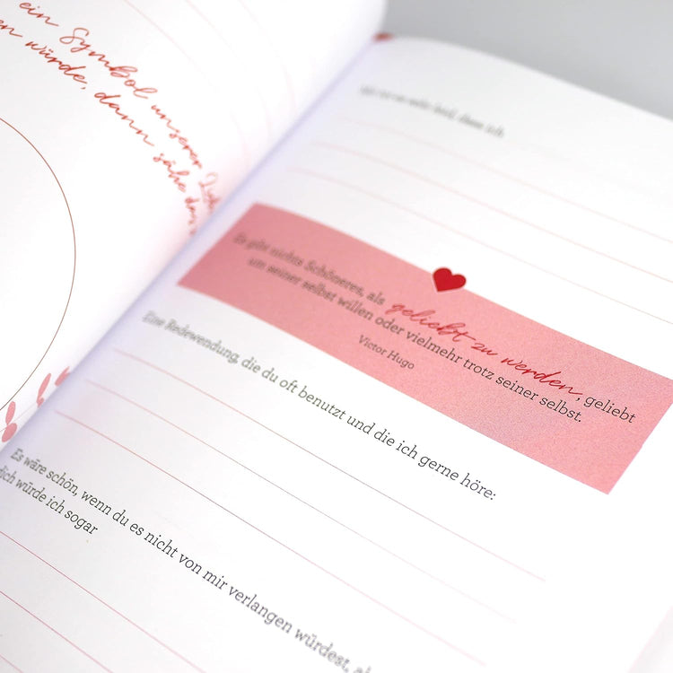 Ausfüllbuch Was ich an dir liebe