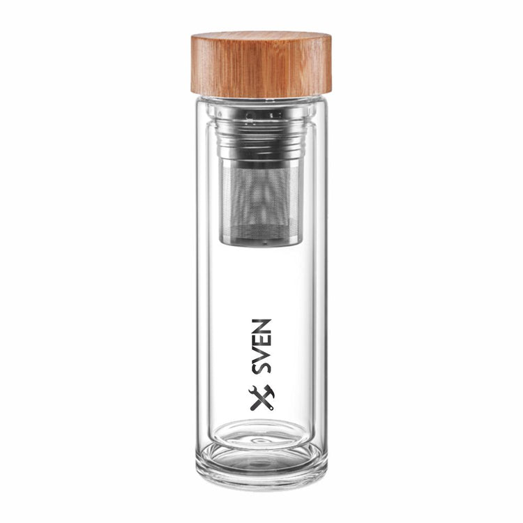 Thermos-Glasflasche mit Namen - Design Active