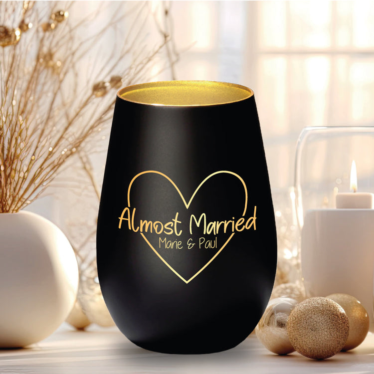 Windlicht Hochzeit Almost Married