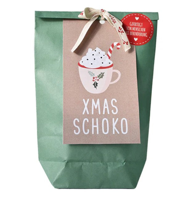 Geschenkbox - Weihnachtspräsent Box Rentier Schokolade